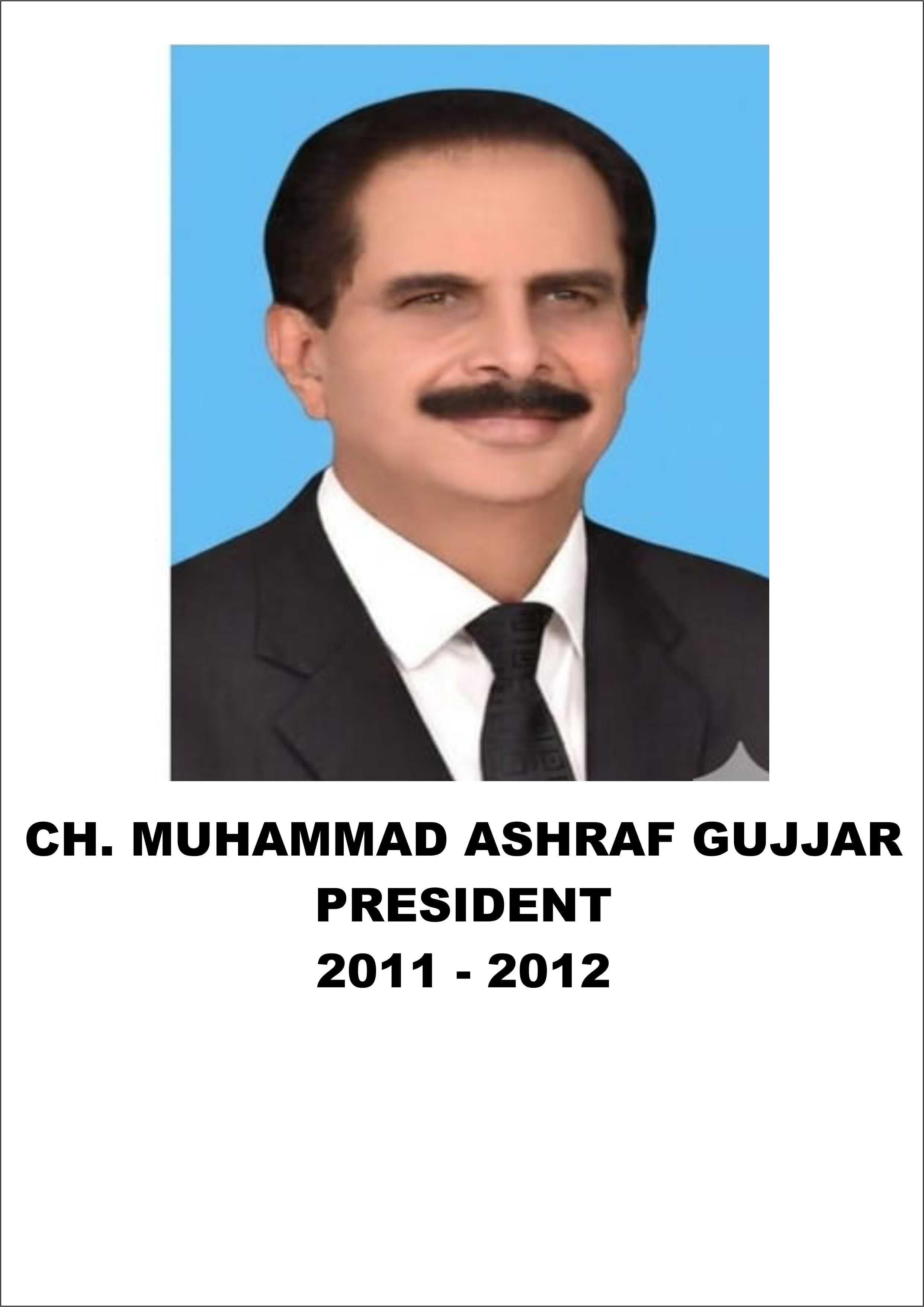 CH. MUHAMMAD ASHRAF GUJJAR