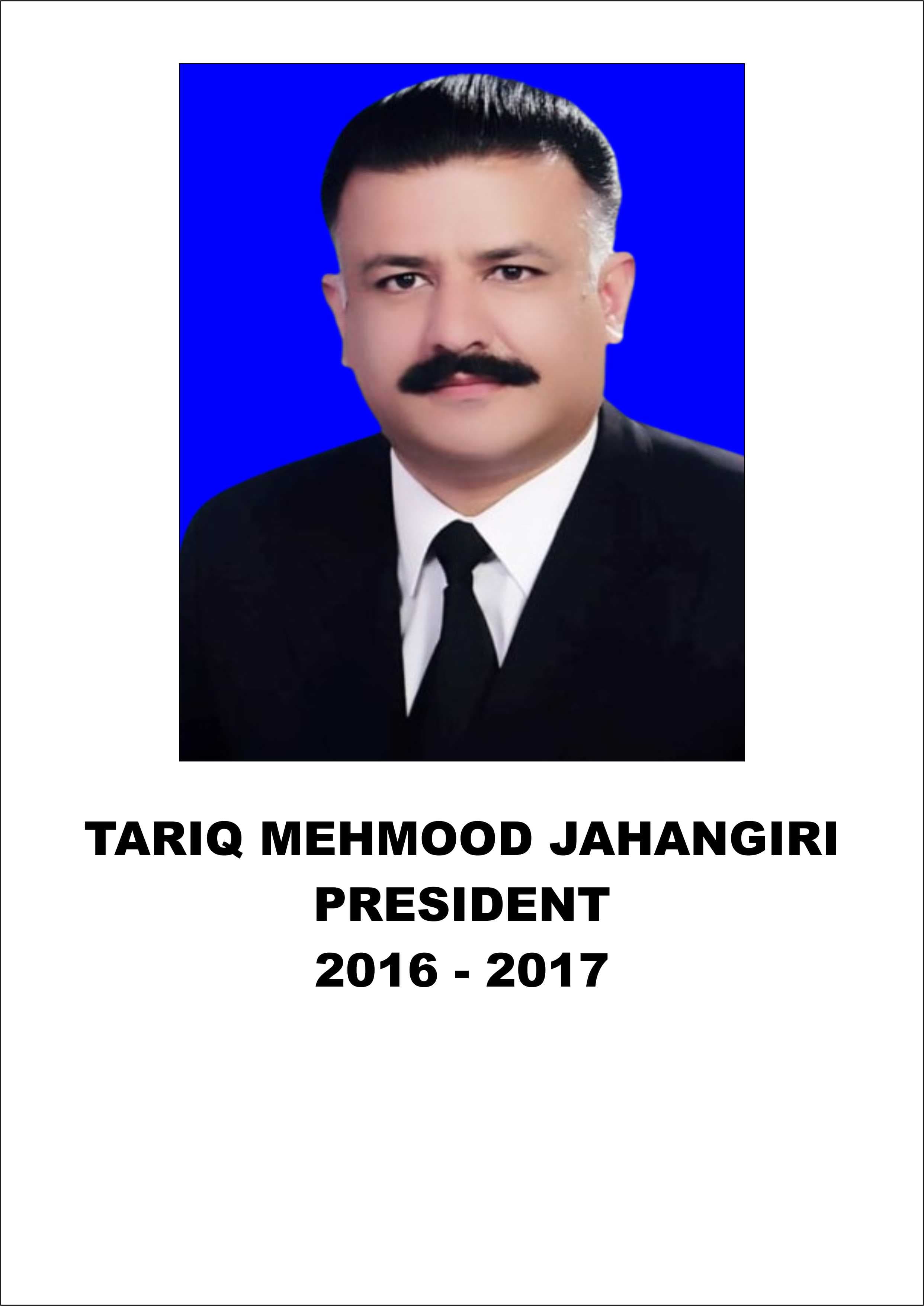 TARIQ MEHMOOD JAHANGIRI