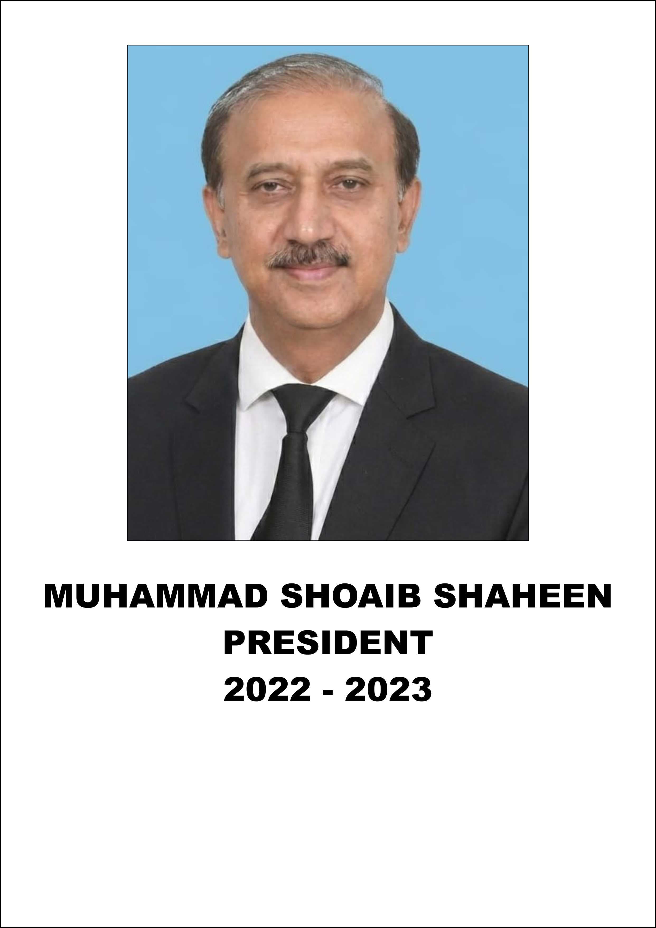MUHAMMAD SHOAIB SHAHEEN