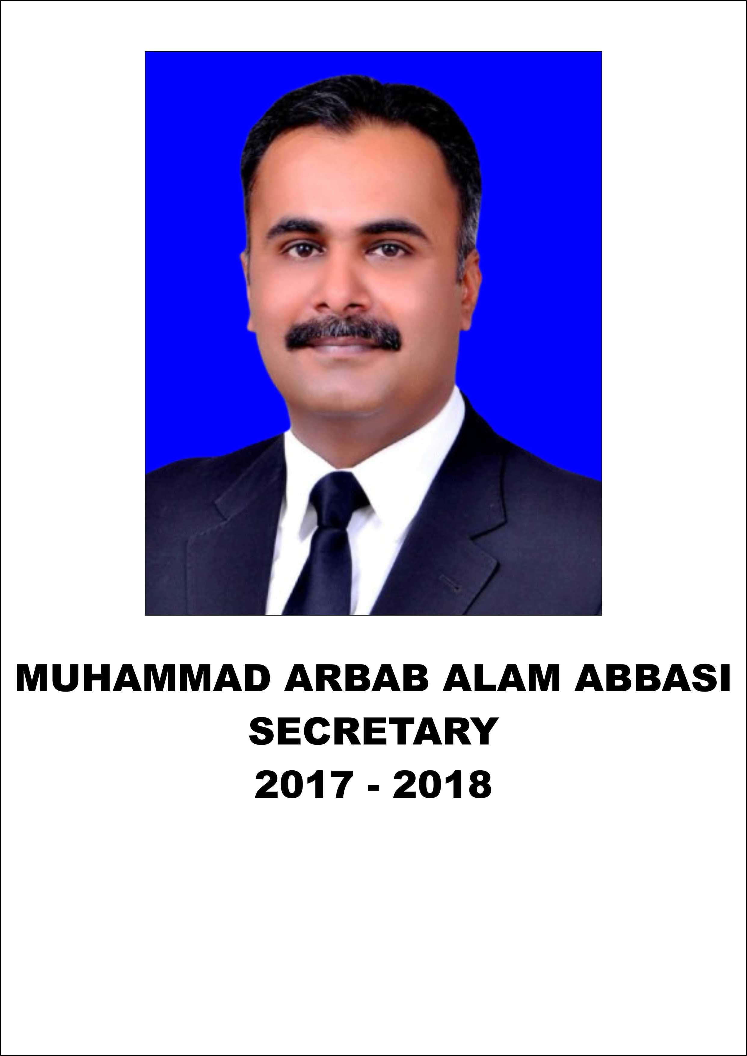 MUHAMMAD ARBAB ALAM ABBASI