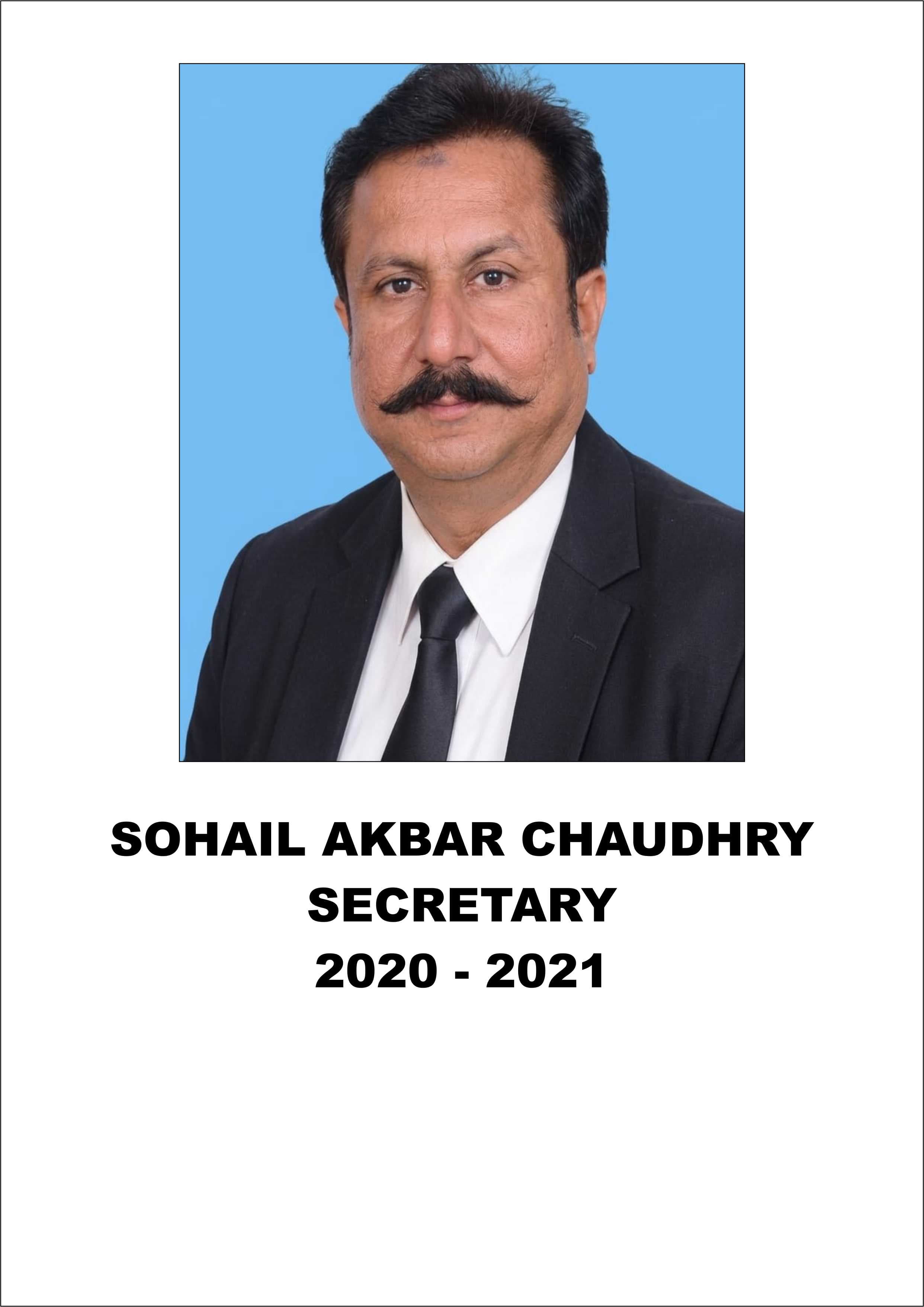 SOHAIL AKBAR CHAUDHRY