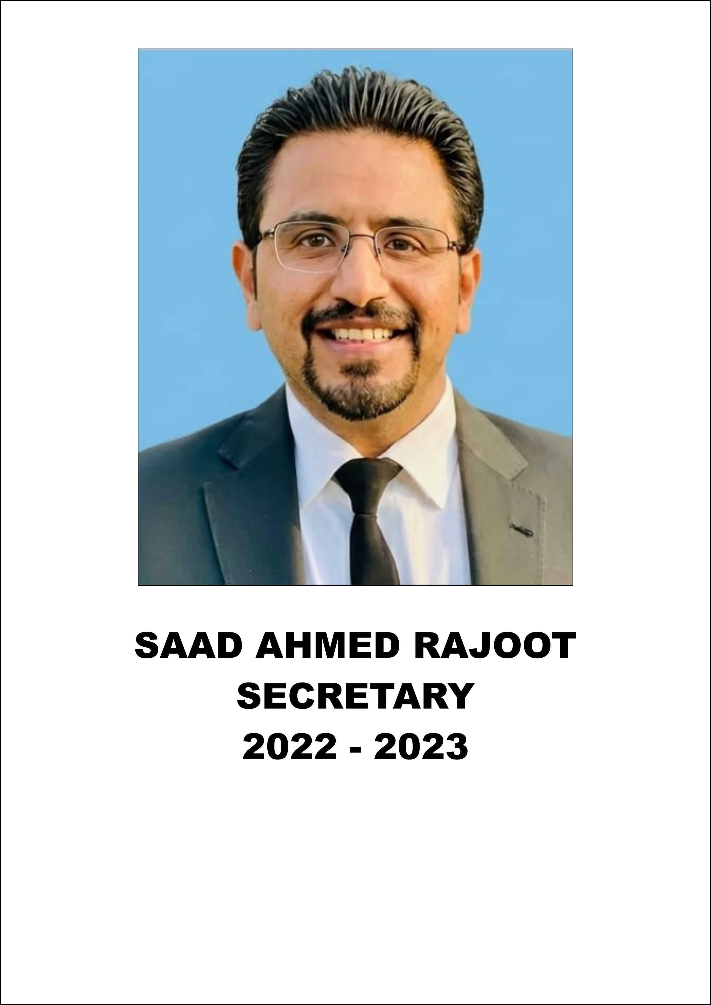 SAAD AHMED RAJOOT