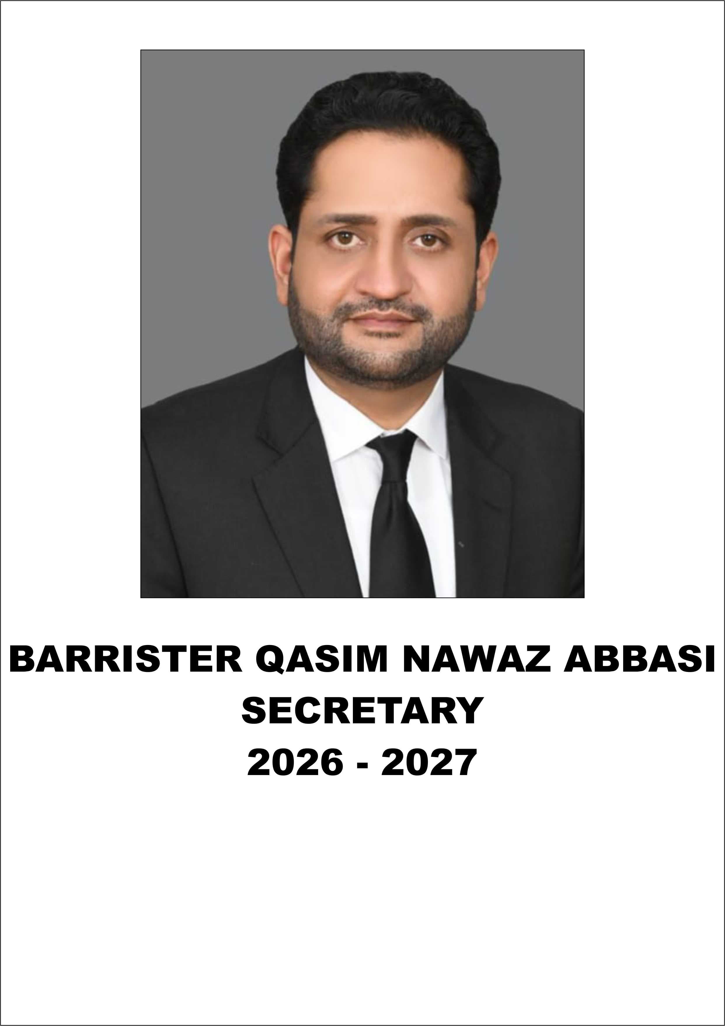BARRISTER QASIM NAWAZ ABBASI